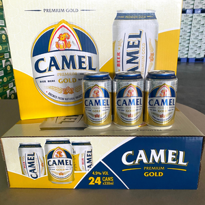 Bière Lager de Haute Qualité 24 Canettes 330ml 4,5% d'Alcool Vente en Gros Bière OEM ODM Marque Privée Fournisseur Vietnamien Exportation de Boissons - Product Image 5