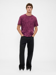 Camiseta de algodón para hombre, transpirable, de tela suave, cómoda, elegante, informal, para uso diario. - Product Image 1