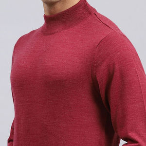Camiseta de Cuello Alto para Hombre, Talla Grande, 100% Algodón, Felpa - Product Image 2
