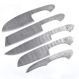 ชุดมีดเชฟทำมือแบบกำหนดเองของ Burraq พร้อมใบมีดเหล็กดามัสกัส (4-5.9 นิ้ว) และปลอกหนัง - ของขวัญสำหรับเชฟ - Product Image 5