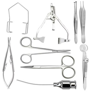 Kit de 9 Instrumentos Oftálmicos Veterinarios Básicos, Herramientas Quirúrgicas Estándar para Párpados, Paquete Completo de Instrumentos Oculares para Veterinarios - Product Image 5