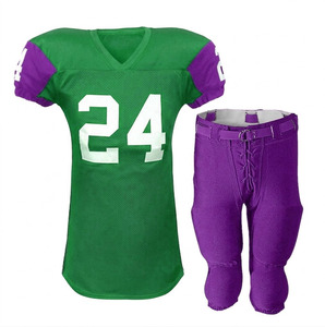 Nouveaux maillots de football américain au design tendance, uniformes personnalisés avec impression numérique, ensembles d'équipe en polyester respirant, les plus vendus, extensibles dans 4 directions - Product Image 3