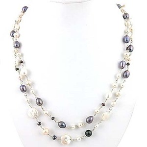 Collar de Plata de Ley 925 con Madreperla para Mujeres y Niñas, Collares al por Mayor, Proveedores de Joyería - Product Image 3