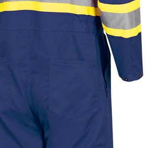 Combinaison de travail à manches longues, couleur personnalisée, uniforme de travail uni, combinaison de sécurité pour hommes, combinaison de travail bon marché - Product Image 4
