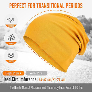 Vintage Ribbed Knit Beanie-Unisex Winter <b>Warm</b> <b>Hat</b> Soft Stretch Spandex/Cotton Minimalist Streetwear Essential - Product Image 6