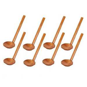 Juego de Cucharas de Madera Hechas a Mano en Forma de Corazón, Naturales, Ecológicas, Artesanales, Utensilios de Decoración para el Hogar - Product Image 4
