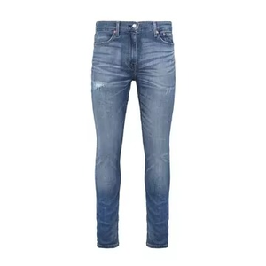 Winter Straight Leg Raw Denim Jeans <b>Pants</b> Casual Retro Fashion Designer Streetstyle Jeans Baggy Men <b>Pants</b> Wholesale Supply - Product Image 2