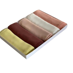 Premium Muslim Hijab Plain Design Soft Fabric Comfortable Islamic <b>Head</b> <b>Wrap</b> for Women Bulk Supplier - Product Image 1