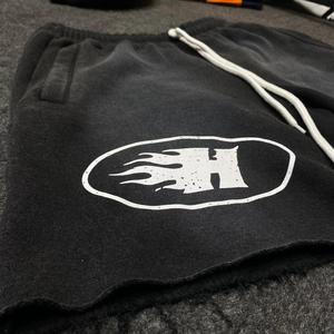 Pantalones Cortos Deportivos para Hombre de Alta Calidad, Estilo Urbano, Impresión Serigrafiada, 100% Algodón, Cintura Elástica, Transpirables, Efecto Deslavado por el Sol, Lavado Ácido - Product Image 3