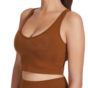 Sujetador Deportivo Ligero de Alta Sujeción con Logotipo Frontal Personalizado, Estilo Simple para un Ajuste Seguro y Mayor Transpirabilidad - Product Image 5