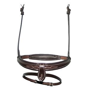 Muserolle en cuir indien DD de haute qualité pour l'équitation équestre Prix de vente entier durable et élégant - Product Image 1