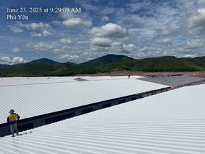 โรงเรือนสัตว์ปีกเวียดนาม ฟาร์มสุกรพรีเมียม โครงเหล็กชุบสังกะสี น้ำหนักเบา - Product Image 3