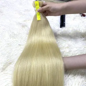 Best Selling Raw Soft Wet and Wavy 100% Human Hair Curly Hair Weaving Vietnamese Vendor