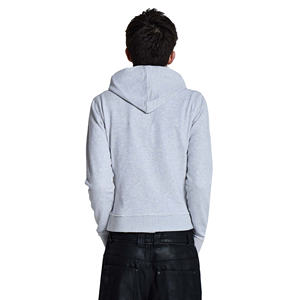 Sweat à capuche zippé imprimé personnalisé pour homme – Nouveau design, décontracté, respirant, chaud et élégant pour l'hiver, couleur unie - Product Image 5