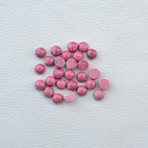 อัญมณีบำบัดขนาด7มม. ทำจากแร่เงินสีชมพูอัญมณีธรรมชาติเกรด AAA - Product Image 4