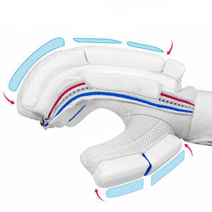 Guantes de Bateo de Críquet de Diseño Personalizado, Guantes de Críquet Cómodos de Alta Calidad / Personalización de Logotipo, Talla y Color, Venta al Por Mayor - Product Image 6