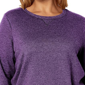 Sweat-shirt à capuche oversize pour femme, avec cordon de serrage, poche kangourou, manches longues, en molleton doux, mélange de coton, style décontracté streetwear - Product Image 3