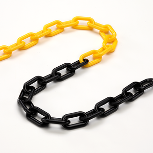 Very popular item Diameter10mm/12mm <b>Industrial</b> Plastic <b>Chain</b> Plastic Link <b>Chain</b> for Event Barricades - Product Image 4