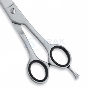 Ciseaux à cheveux professionnels en acier inoxydable, pointe acérée, pour droitiers, manche long, outils de salon - Product Image 3