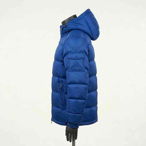 Veste matelassée décontractée pour homme, personnalisable avec logo, respirante, écologique, de haute qualité, épaisseur standard, col montant, hiver, OEM - Product Image 2