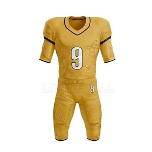 Uniforme de Fútbol Americano Personalizado de Alta Calidad para Hombre, Transpirable, Ligero, de Poliéster, para Uso en Equipos - Product Image 2