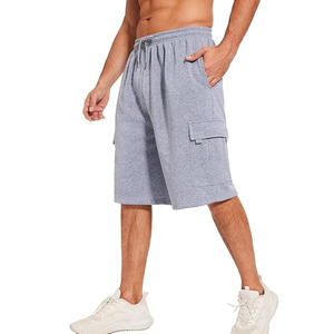 Pantalones Cortos de Felpa para Hombre 2026, Personalizados, Casuales, de Algodón, Transpirables, Impermeables, Estilo Urbano, Venta al Por Mayor, Pakistán - Product Image 5