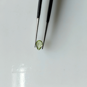Péridot naturel 6x4MM, coupe poire, pierres précieuses de qualité supérieure pour la fabrication de bijoux - Product Image 2