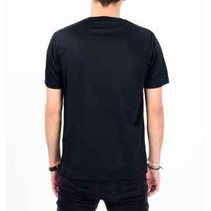 Men's Customized Color Short Sleeve O-Neck Loose Fit Casual T-<b>Shirt</b> <b>100</b>% <b>Polyester</b> Woven 180g Quick Dry Breathable Anti-Pilling - Product Image 2