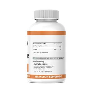 L-Teanina 500 mg, Cápsulas Vegetales Herbales, 150/90 Unidades, Haryana, Vida Útil de 24 Meses, para Desarrollo y Promoción - Product Image 3