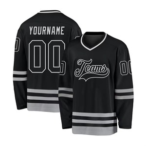Camisetas Profesionales de Hockey sobre Hielo, Ropa Deportiva Personalizada, Tela de Alto Rendimiento, Uniforme de Equipo, Proveedor de Producción en Masa - Product Image 1