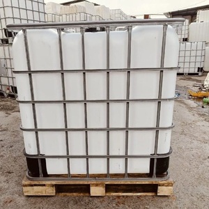 Industrial 1000L IBC Plastic Tank with Steel Cage, Custom Factory Design, Liquid Chemical <b>Storage</b>, Water <b>Storage</b>, Heavy Duty - Product Image 1