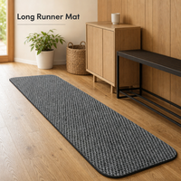 Tapis d'escalier texturé gris, tapis de marche, revêtement de sol pour escalier intérieur, vente en gros