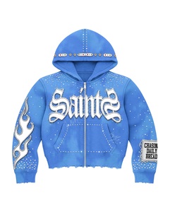Collection de sweats à capuche pour hommes en maille douce, style décontracté urbain, en molleton brossé, coupe ample, moderne - Product Image 5