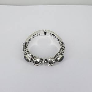 Handmade Labradorite <b>Bangle</b> Adjustable 925 Sterling <b>Silver</b> <b>Bracelet</b> Gemstone Jewelry Gift For Women Elegant Design - Product Image 3