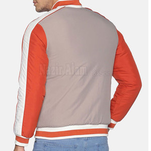 Long Sleeve Comfortable <b>Men</b> Bomber <b>Jacket</b> Soft Fabric High Quality Custom Design Bomber <b>Jackets</b> For Adults - Product Image 4
