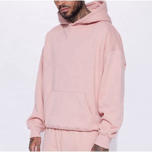 Sudadera con Capucha de Estilo Urbano para Hombre, 100% Algodón, Gruesa, con Estampado de Logotipo 3D, Sudadera con Capucha Completa para Hombre - Product Image 2