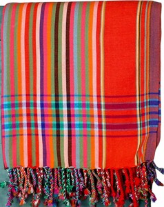 Kikoy Cotton Worsted Fabric <b>Beach</b> Towel Sarong <b>Wrap</b> Lightweight Striped African Kikoy Quick Dry Travel <b>Beach</b> Blanket - Product Image 3
