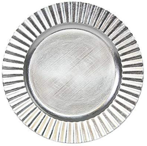 Assiette de présentation en métal de haute qualité, finition antique, pour la maison et les tables de mariage, vaisselle et assiettes en promotion - Product Image 5