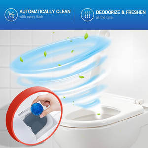 Nettoyant pour toilettes à bulles bleues OEM Premium Quality 30-Day Jetable Solide 3pcs Pack - Product Image 2