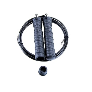 Corde à sauter personnalisée en cuir PU avec technologie de capteur à fil d'acier inoxydable, poignée de boxe, corde à sauter lestée - Product Image 5