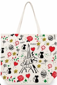 Sac fourre-tout en toile naturelle écologique 18x15 pouces, réutilisable, tissé, pour les courses, avec poignées durables pour les courses quotidiennes - Product Image 4