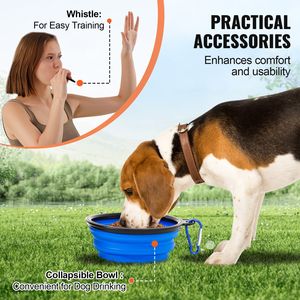 Set di Attrezzature per Addestramento Agility Cani 5 Pezzi: Ostacoli Regolabili, 6 Pali per Guado, Tunnel, Anello per Salto, Pause Box, Fischietto - Product Image 6
