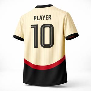 Uniforme de Fútbol Personalizado al por Mayor, Camiseta de Fútbol, 100% Poliéster, Secado Rápido, Ropa Deportiva de Entrenamiento, Fabricante, Marca Privada - Product Image 3