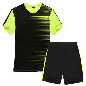 Prix Compétitif Nouveau Style Personnalisable Col Rond Manches Courtes Extensible Été Séchage Rapide Respirant Maillot de Foot 100% - Product Image 5