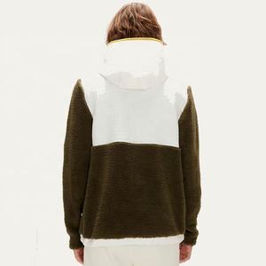 Sweat-shirts à capuche en sherpa avec fermeture éclair sur le côté, logo personnalisé, prix bas, streetwear, sweat-shirts confortables pour hommes, taille plus, sweat-shirts unisexes vintage - Product Image 2