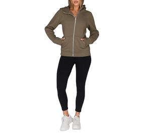 Custom Women's <b>Tie</b> Dye Hoodies Oversized Fit Comfortable Cotton Blend Fabric Bulk Orders Hoodie Solid Color Breathable Hoodie - Product Image 5