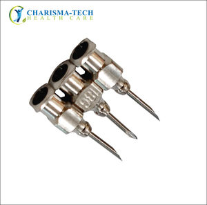 Ensemble d'instruments manuels à aiguilles réutilisables en acier inoxydable, lot de 12, 1/2 x 16G - Product Image 1