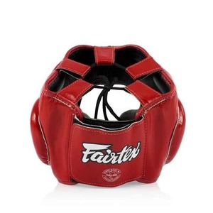 ขายส่งอุปกรณ์ป้องกันศีรษะ Fairtex แบบสั่งทำพิเศษ ผลิตจากหนังแท้ 100% พร้อมบริการปรับแต่งโลโก้และป้ายกำกับ สำหรับผู้ใหญ่ - Product Image 6