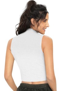 Professional <b>Women</b> Training Tank <b>Top</b> Vendor <b>Compression</b> Fit Athletic Apparel Custom Branding MOQ Supply - Product Image 2