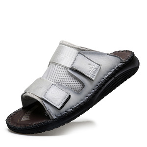 New Summer Size 50 Velcro <b>Sandals</b> for Men Women Casual Slide Slippers Outdoor Open-toe Beach Footwear Casual Slide Slippers - Product Image 1